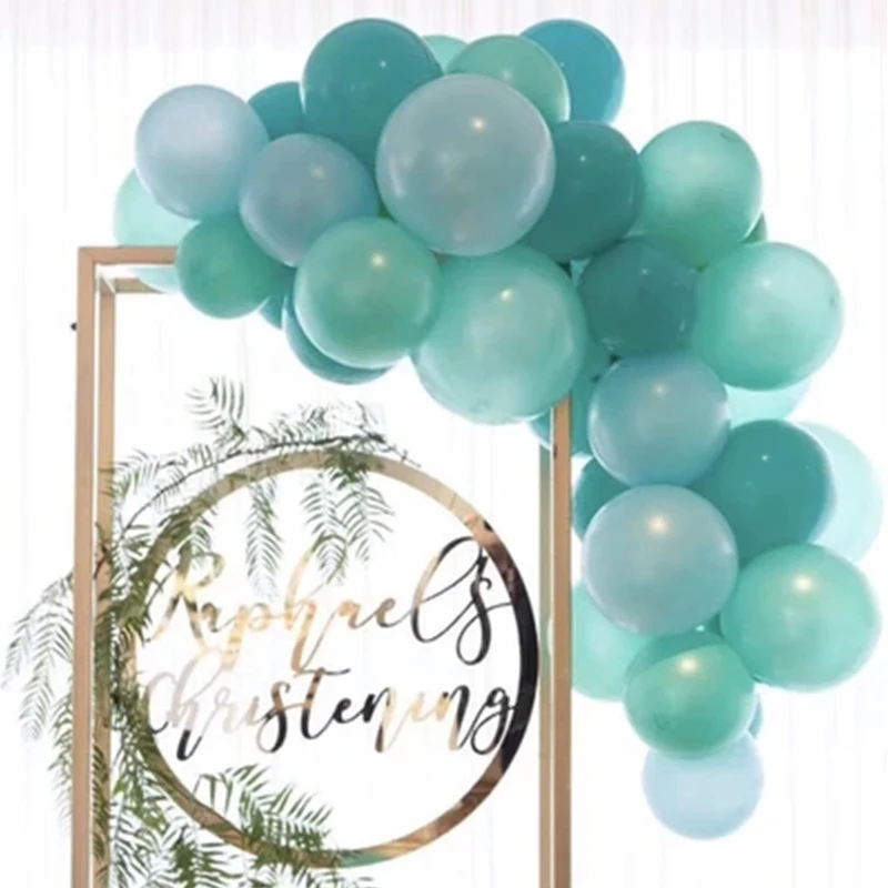 Tiffanyblue-Wedding-Decorations-Balloons-12inch-Blue-Color-Pearl-Latex-Balloon-Thicken-Round-Air-Balls-Baby-Shower