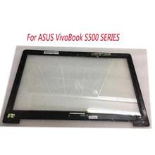 15,6 Для ASUS VIVOBOOK S500 S500CA Сенсорный экран Панель планшета Стекло ключ для ремонта объектива Запчасти Замена+ с рамкой TCP15F81 v0