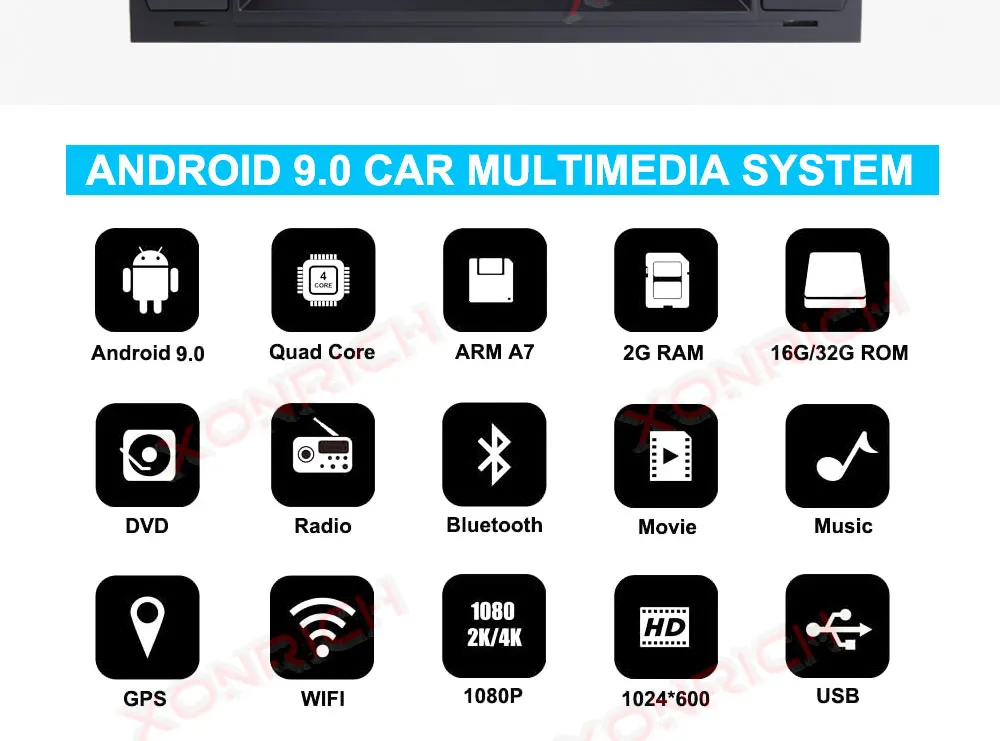Flash Deal Autoradio Double Din Android Car DVD GPS Player for FORD Focus II C-Max S-Max Galaxy Fusion Transit Multimedia Stereo Navi DSP 7