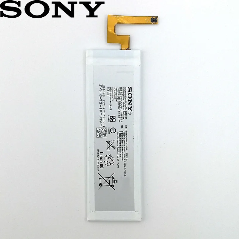 

Sony 2pcs New Original 2000mAh AGPB016-A001 Battery For SONY Xperia M5 Dual E5663 E5653 E5603 Phone Replace With Tracking Number