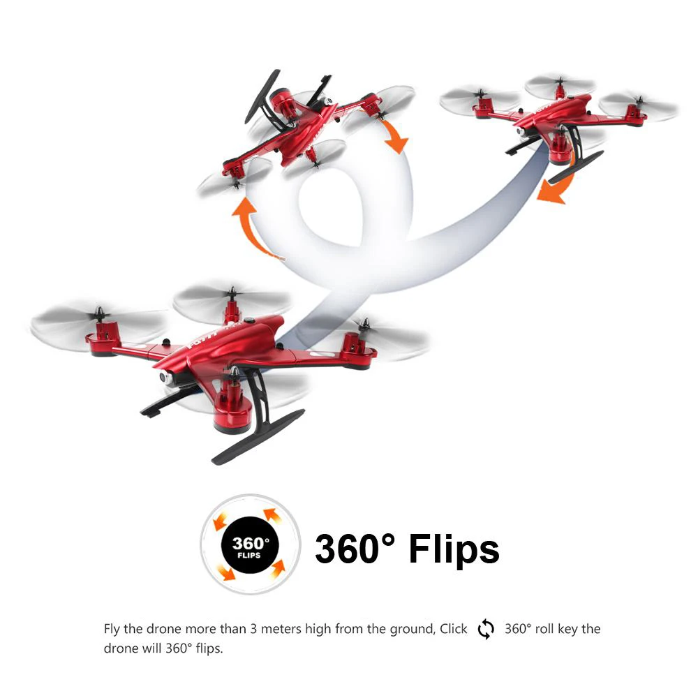 FQ777 FQ02W HD Camera Wifi FPV Foldable Transform Robot 2.4G 4CH 6-Axis Gyro G-Senseor RC Selfie Drone RTF Quadcopter Helicopter (7)