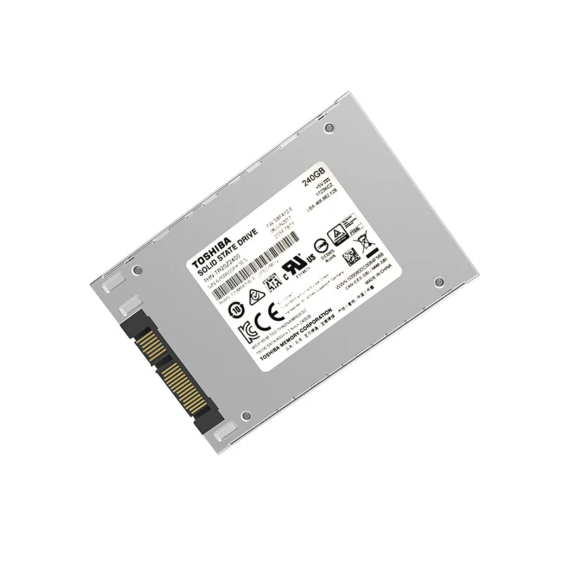 Toshiba 240 ГБ SSD Внутренний твердотельный накопитель 240 ГБ 480 высокое Скорость 555 МБ/с. SATA3 2," SSD жесткий диск для ноутбука, настольного компьютера