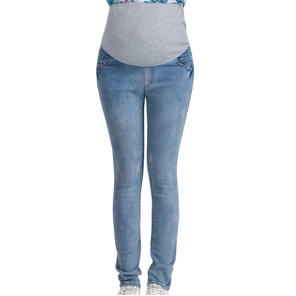 Джинсы для беременных; Одежда для беременных женщин; джинсовые брюки для беременных; зимние утепленные брюки; длинные леггинсы для живота