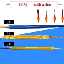 3 шт. зубной протез керамический фарфоровый скульптурный нож-шпатель стоматологические инструменты