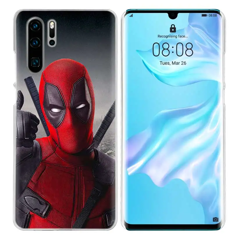 Чехол Hero Deadpool Harley Quinn для huawei P20 P30 P Smart Nova 4 3i P10 P9 P8 mate 10 20 lite Pro Mini жесткий чехол для телефона из ПК - Цвет: 09