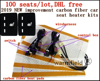 

100 seats/lot,100sets/lot,DHL free,2019 NEW improvement carbon fiber seat heater kits for Nissan X-TRAIL,TEANA,QASHQAI