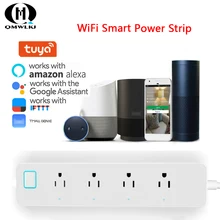 Smart Wall Socket Panel WiFi Smart Socket US UK EU Tuya Smart Life App Work plug socket electric socket Work With Amazon Alexa