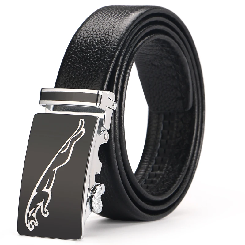 2019 Simple Atmosphere High-end business New Sports and leisure Fashion Automatic Buckle Men's Belt leather belt 12542 | Аксессуары