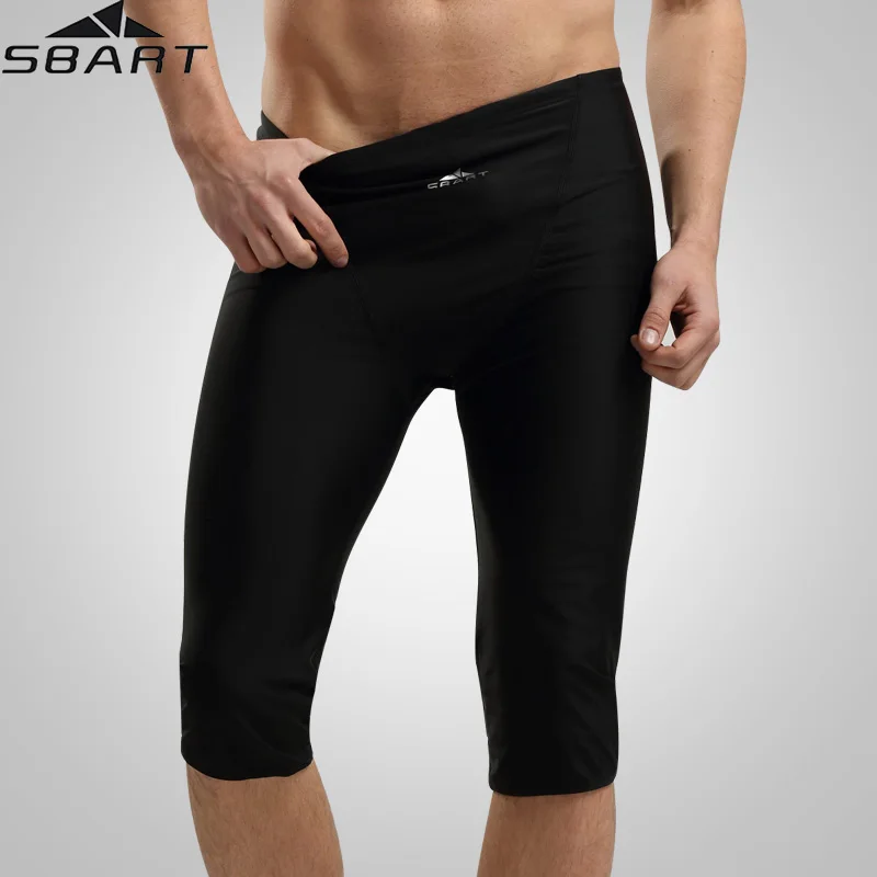 SBART Maillot de bain Spandex Mens Swim 