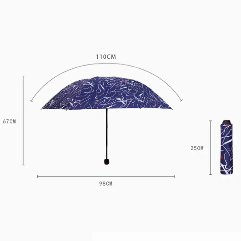 1-2 человека Зонт красочный зонтик дождь девушка складные зонты женские зонтик от солнца красивый зонт