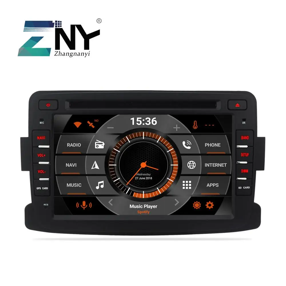7 &quotAndroid 10 автомобильный DVD для Duster Sandero Logan 2 Captur Lada Xray в Dash 1 Din Авто Радио Стерео GPS