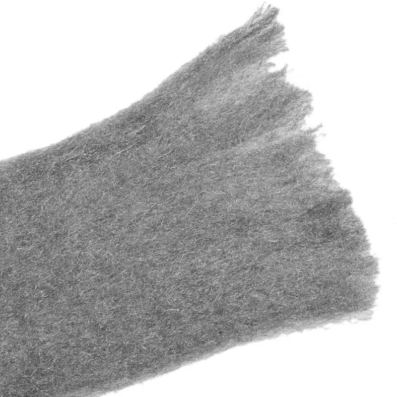 3.3m Grade 0000 Steel Wire Wool Wrap Metal Polishing Accessory Grinding Cleaning Non Crumble Remover