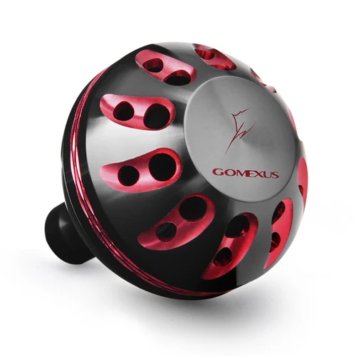 Gomexus ручка питания для Shimano Nasci Sedona FI Stradic CI4 Стелла FI Vanquish Daiwa Caldia Freams 3012-4000 41mmDirect - Цвет: black red