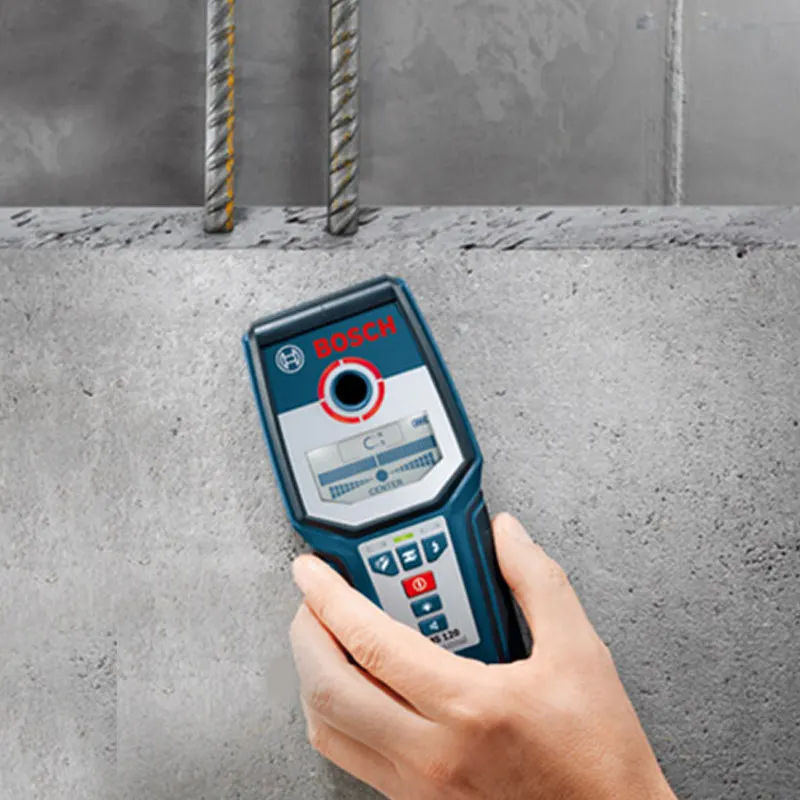 US $149.99 Bosch GMS120 Highprecision Wall Detector Professional Measuring Wire Wood Copper Metal Detection Instrument