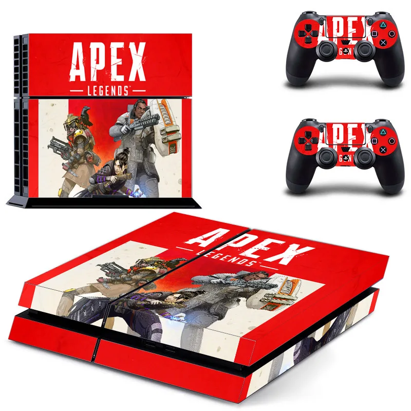 Для Apex Legends пвх виниловая наклейка кожный чехол для PS4 контроллер для Playstation Dualshock 4 консоль наклейка на джойстик - Цвет: 1