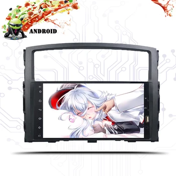 

Octa Core 1024*600 4G RAM Android 9.0 64G Car DVD GPS Navigation Player Car Stereo for MITSUBISHI PAJERO 2006-15 Radio Wifi BT