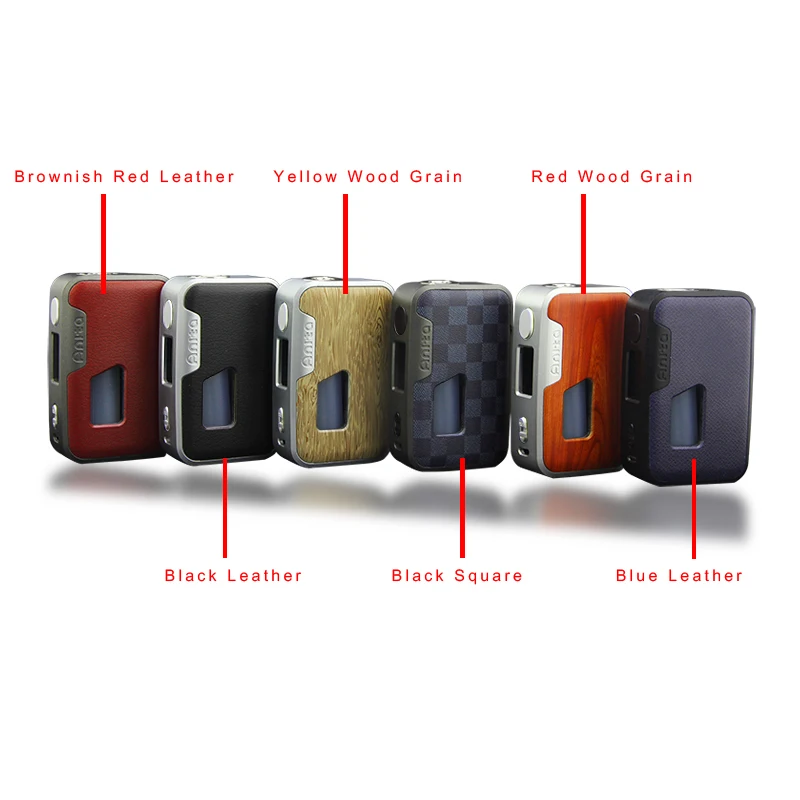 Оригинальный Arctic Dolphin Anita 100 Вт TC VW APV Squonk Box Mod Squonker электронная сигарета 5 OLED белый