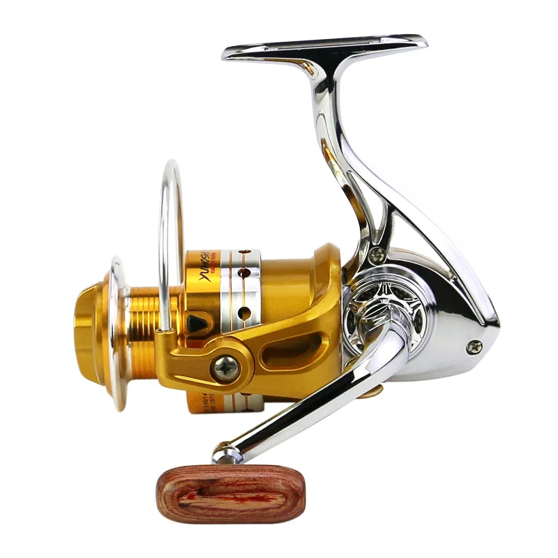 

YUMOSHI 12+1BB Fishing Reel 1000-7000 5.5:1 Foldable Arm Rocker Spinning Reel Lightweight Rear Drag Spool Fish Wheels BE