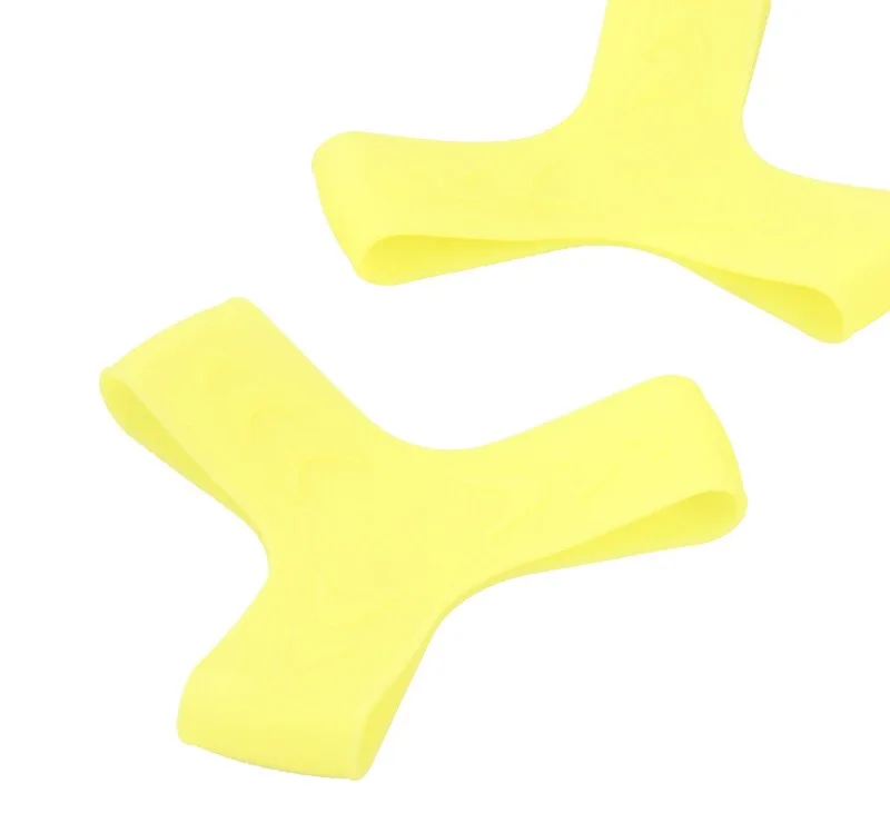 Анти-линяющий ремень для дайвинга ласты эластичный силикагель ласты Фиксирующий Ремень Подводное плавание дайвинг оборудование аксессуары - Цвет: Цвет: желтый