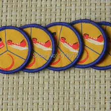 Заказной бренд/бумажная подложка тканые этикетки патчи/оверлок Патчи/merrow границы патчи 200 шт Лот