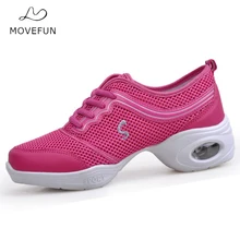 Женские современные джазовые танцевальные туфли дышащие из искусственной кожи танцевальные спортивные кроссовки Mujer