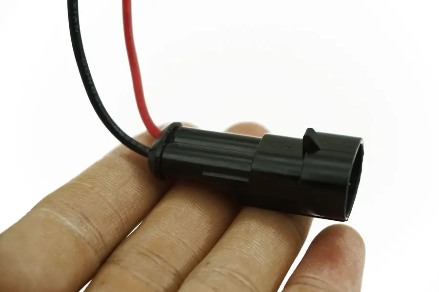 10 шт./лот 2 Pin Путь Водонепроницаемый электрический провод разъем клеммы HID морской катер
