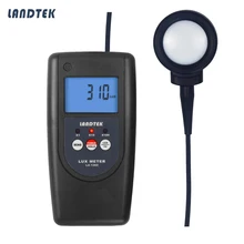 Высокая Разрешение Цифровой Люксметр измерения яркости, Яркость с несколькими секциями 200 000 люксометр LX-1262V