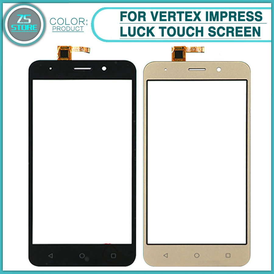 

New Luck Touchscreen For Vertex impress Luck Touch Screen Panel Digitizer Sensor Front Glass Lens