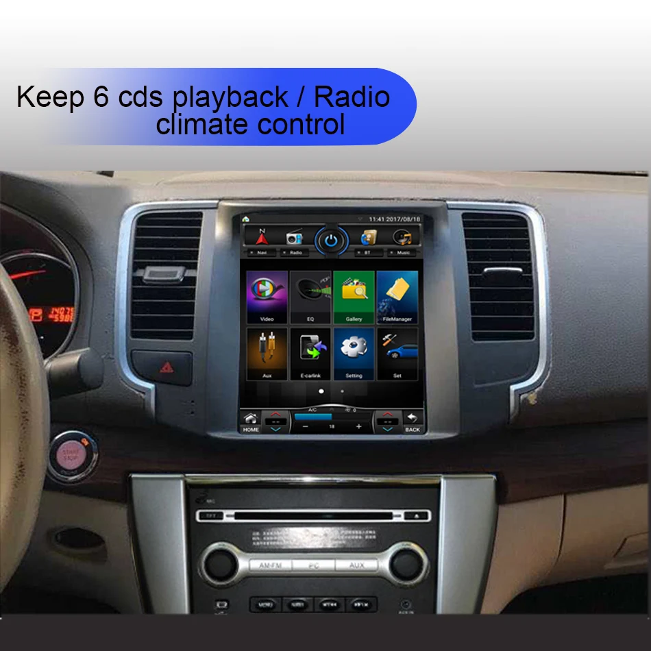 Sale 10.1inch RAM2GB Car Radio Multimedia 2 din DVD Video Player Navigation GPS Android For Nissan Teana j32 2008-2013 4