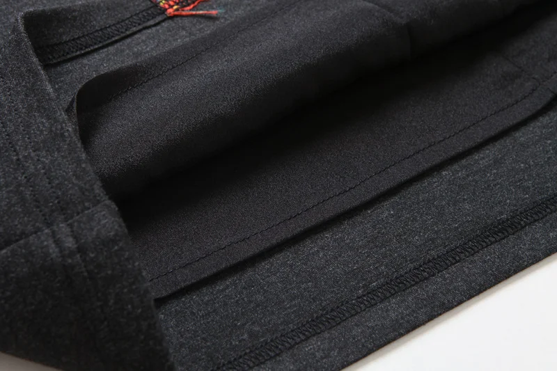 AOFULI xl xxl 3xl этническое повседневное женское платье с вышитой лентой плюс размер v-образный вырез гофрированное 3/4 рукав короткое прямое платье 2935