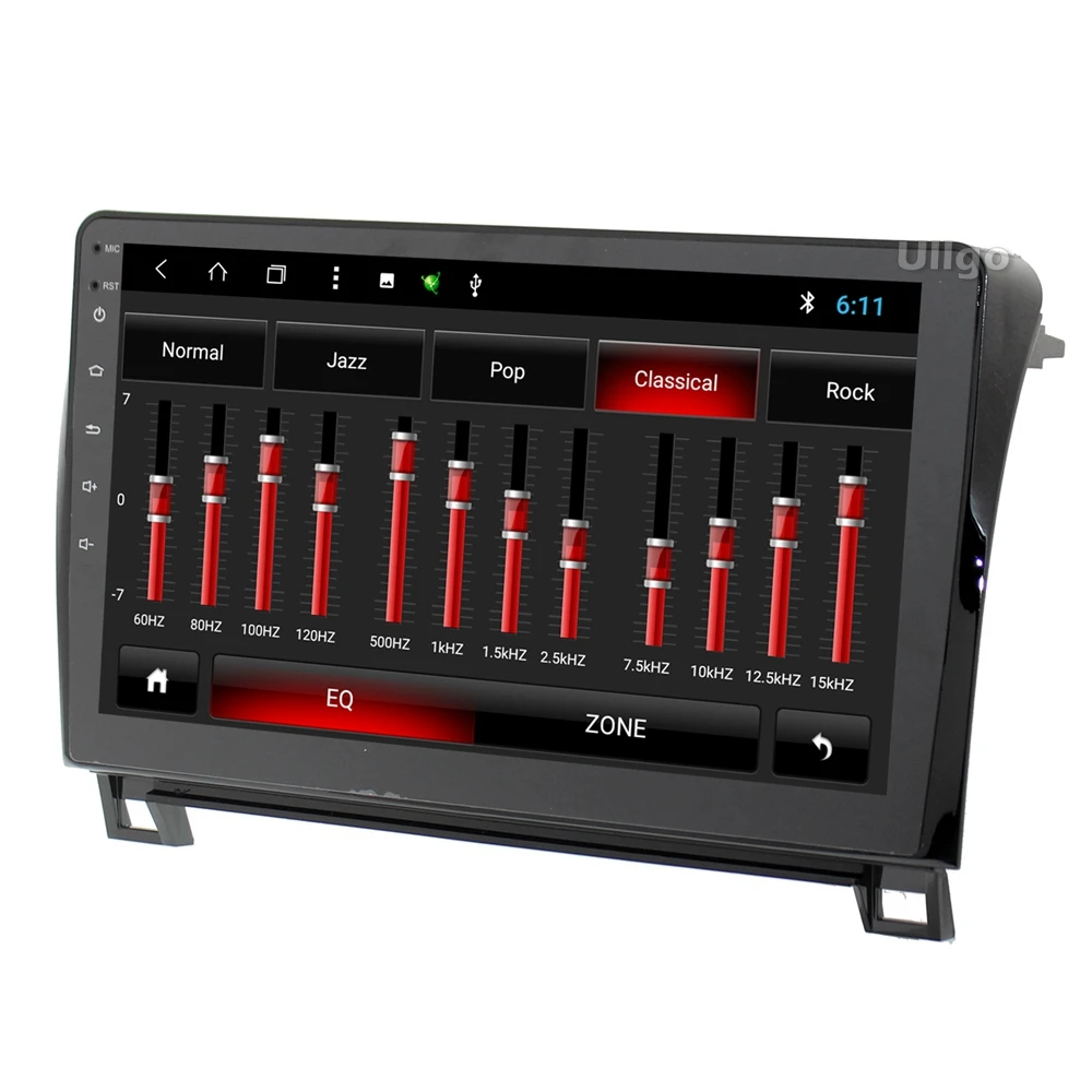 Perfect 10.1 inch Android 8.1 Car Head Unit for Toyota Tundra Sequoia Car Stereo GPS Autoradio GPS with BT Radio RDS Mirror-link Wifi 2
