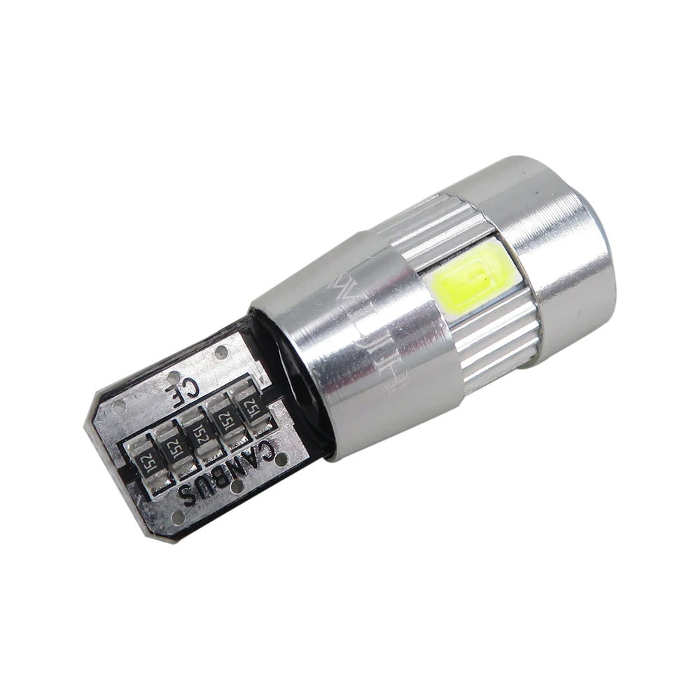 2 шт. Автомобильные светодиодные чипы WLJH Canbus T10 W5W 5630 для VW Golf 5 6 Polo Jetta Bora Passat 3C CC B7