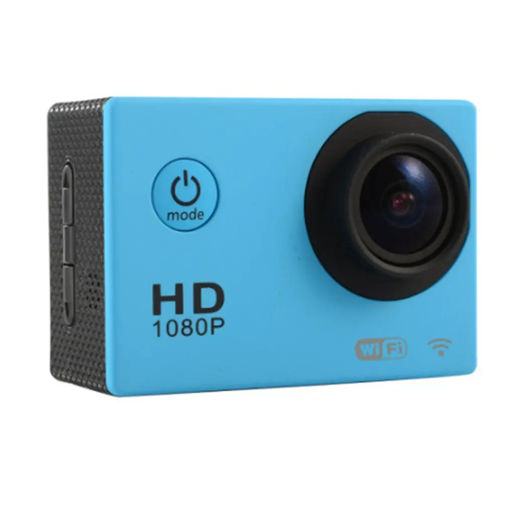 

High Quality Outdoor Sports Camera Digital Video Camera HD 1080p Diving Waterproof Dv Recording Camera Blue