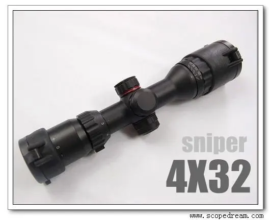 

4X32 Compact Scope with Airgun/.22 Rings