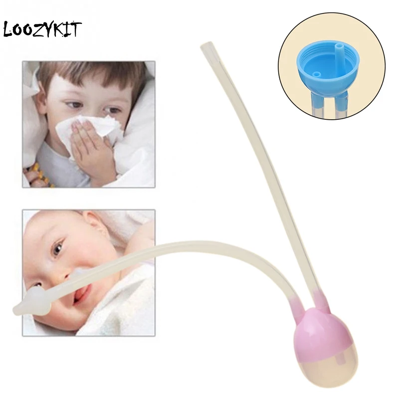 

Loozykit Baby Nasal Aspirator Set Baby Care Products Anti-backwash Device Vacuum Suction Newborn Nose Aspirator Cleaner Snot