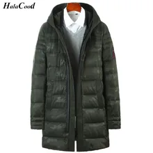 High Quality Thick Down Jacket New Long Winter Down Parkas Warm Fashion Business White Duck Down Jackets Coats Brand Clothing