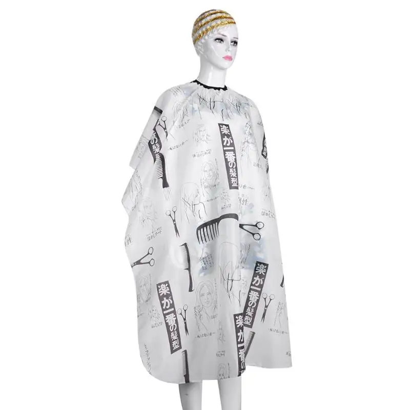 New Sketch Pattern Cutting Hair Waterproof Cloth Salon Barber Cape Hairdressing Hairdresser Apron Haircut capes New Sketch Pattern Cutting Hair Waterproof Cloth Salon Barber Cape Hairdressing Hairdresser Apron Haircut capes
