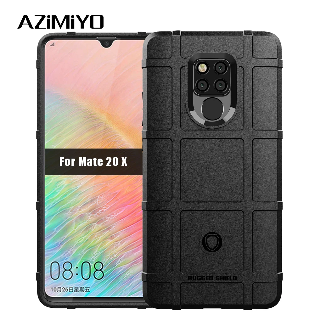 

AZiMiYO Frosted Case For Huawei Mate 20X Shockproof phone case Anti Shock Impact soft shell Armor Case Cover mate 20 RS Lite