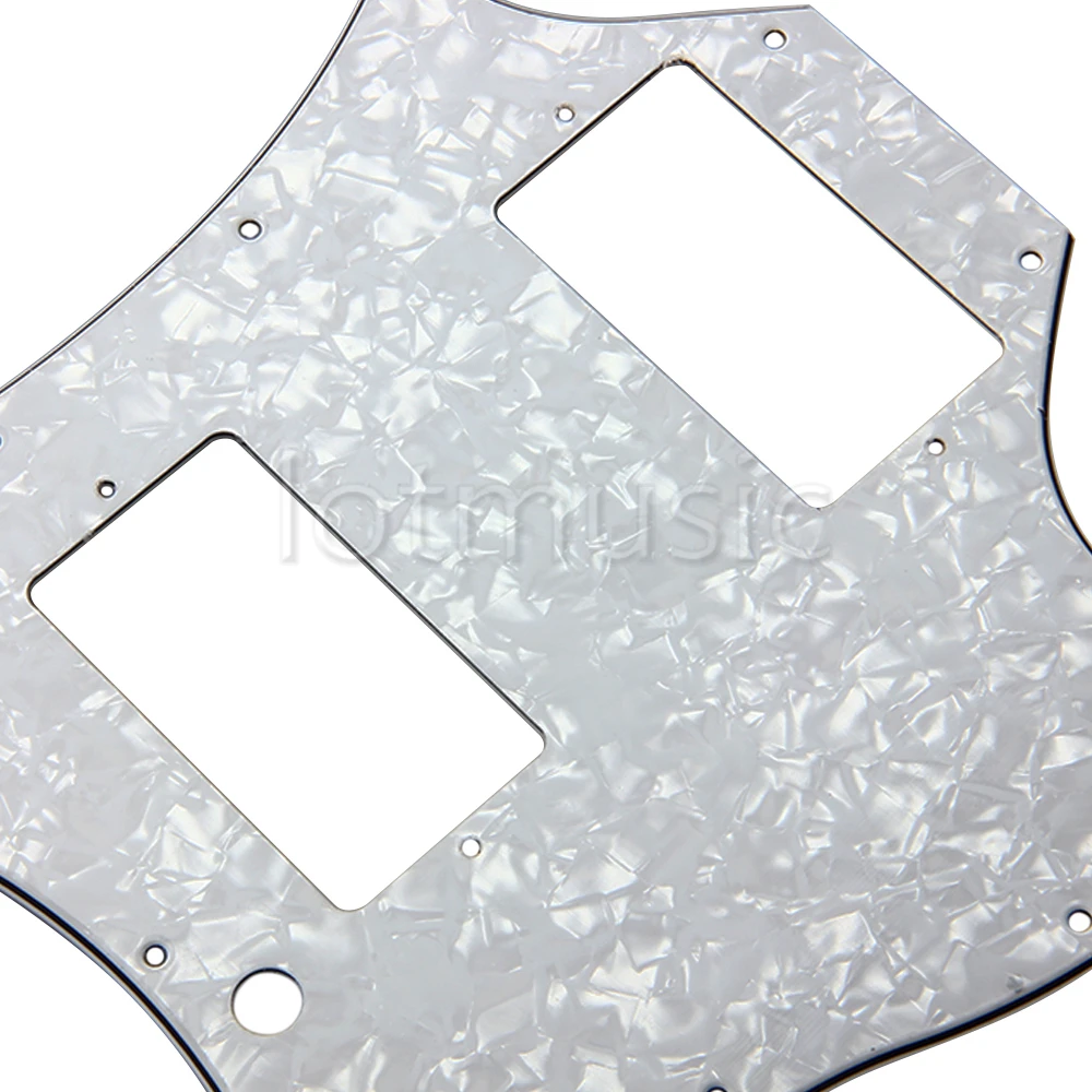 Гитарная гитара ra Pickguard Scratch Plate HH для SG Стандартные запчасти Замена 3 слойный