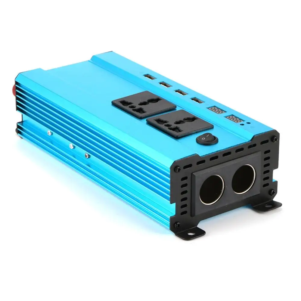

VEHEMO DC12V To AC110V Modified Sine Wave Solar Power Inverter Auto Inverter Transformer LED Power Supply High Performance