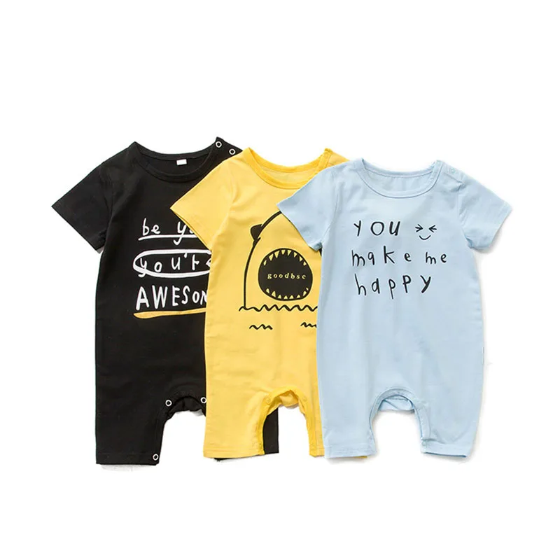 Baby Boys Girls Rompers Costume Tiny Cottons 2018 Infant Jumpsuits Baby Onesie Toddler Summer Style Clothes bobo choses1000010