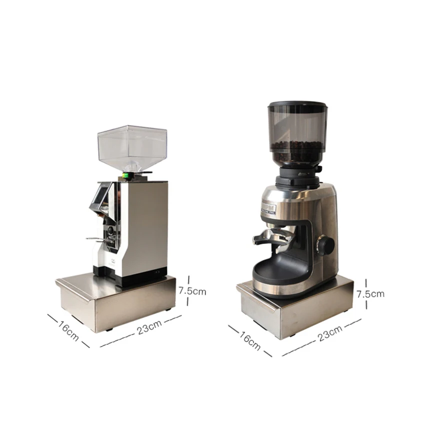 Silvery Coffee Knock Box Stainless 