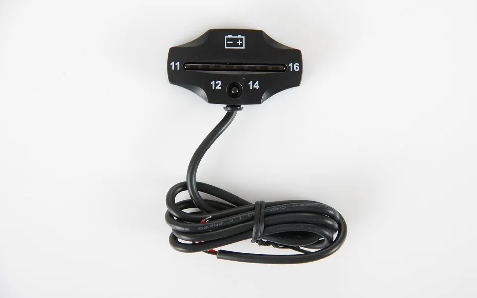 2 шт.) Runleader датчик заряда батареи 9 светодиодный индикатор напряжения батареи 12 В для мопеда мотоцикла Электрический экскурсионный автомобиль ATV