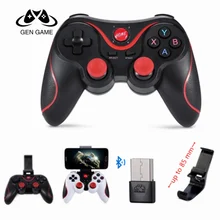 Gen Game X3 игровой контроллер умный беспроводной джойстик Bluetooth Android геймпад игровой пульт дистанционного управления T3/S8 телефон ПК телефон планшет Gen Game X3 игровой контроллер умный беспроводной джойстик Bluetooth Android геймпад игровой пульт дистанционного управления T3/S8 телефон ПК телефон планшет