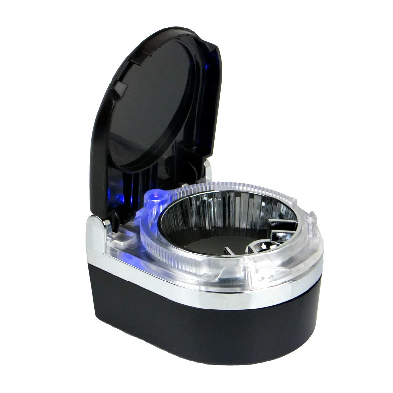 Portable Car Auto Ashtray with LED Light Smokeless Ashtray Cigarette