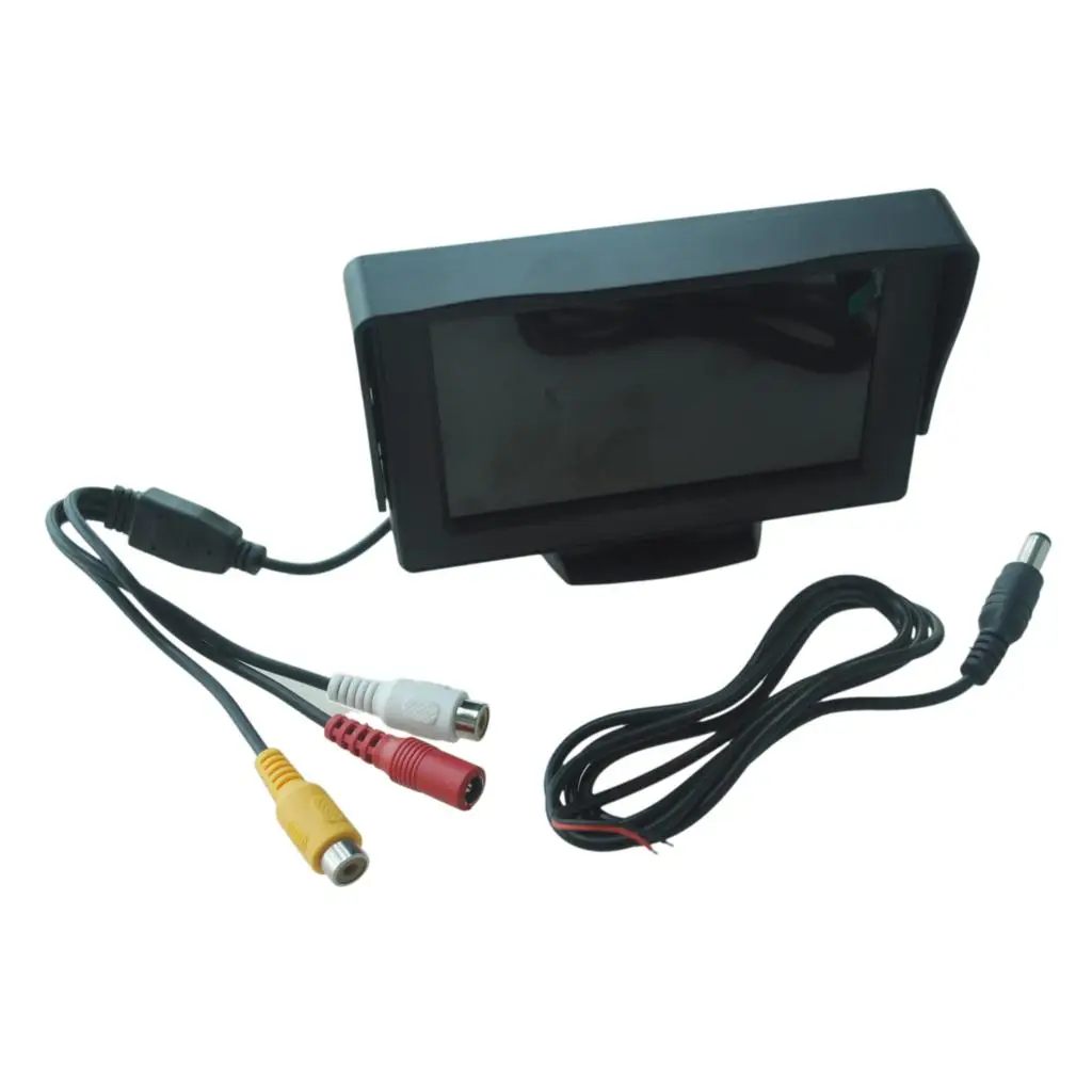 TOYL 4 3 LCD Car DVD CCTV Reverse Rear View font b Camera b font Monitor