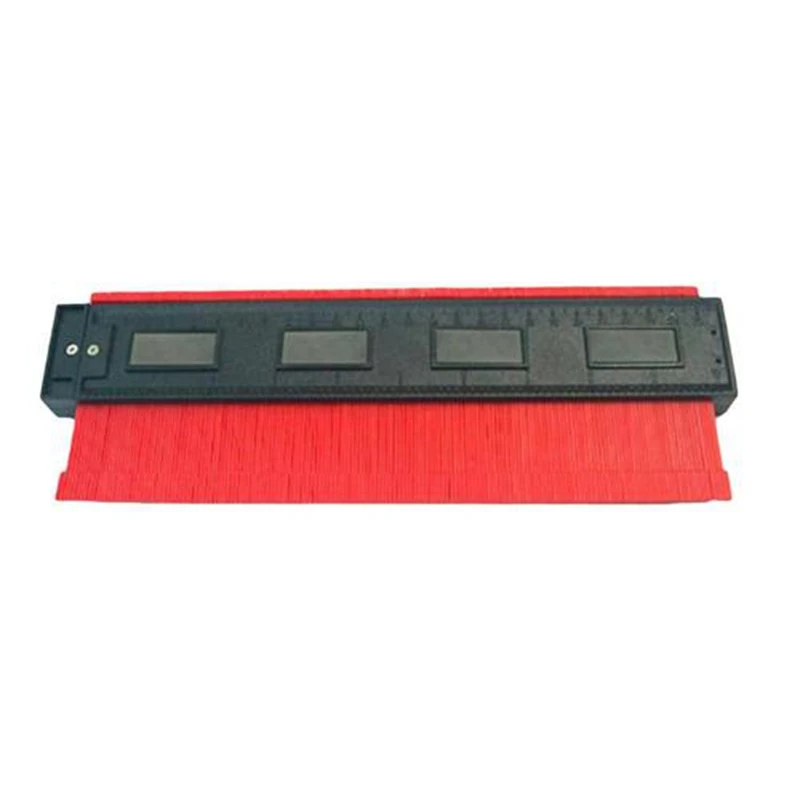Multifunctional Contour Profile Gauge With Magnet Plastic Arc Profile Gauge 250MM3