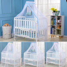 Новые детские постельные принадлежности для кроватки сетка для путешествий анти-москитная летняя складная детская москитная сетка детское постельное белье кроватка сетка складная палатка