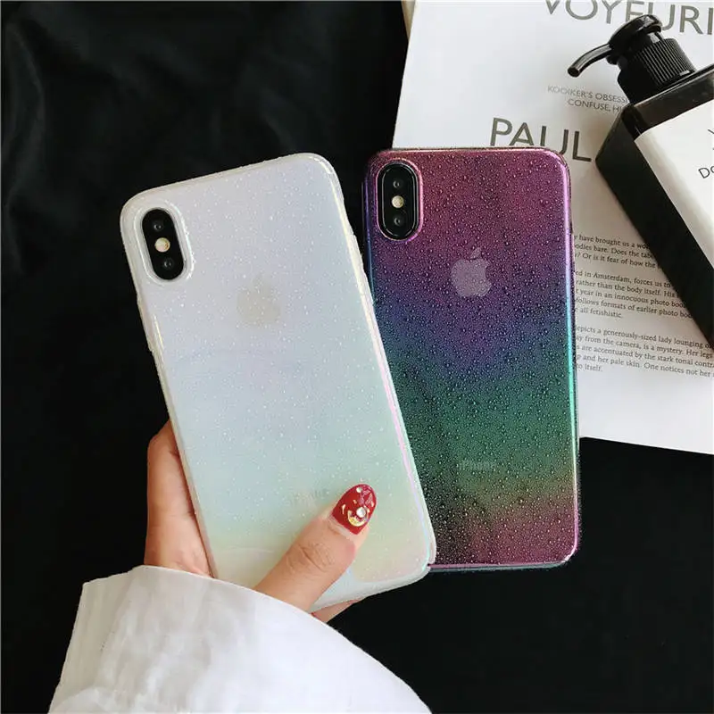 

Three-Dimensional Water Beads For Iphone 6 6s 7 8P X Xs Xr Max All-Inclusive Hard Shell Mobile Phone Sets