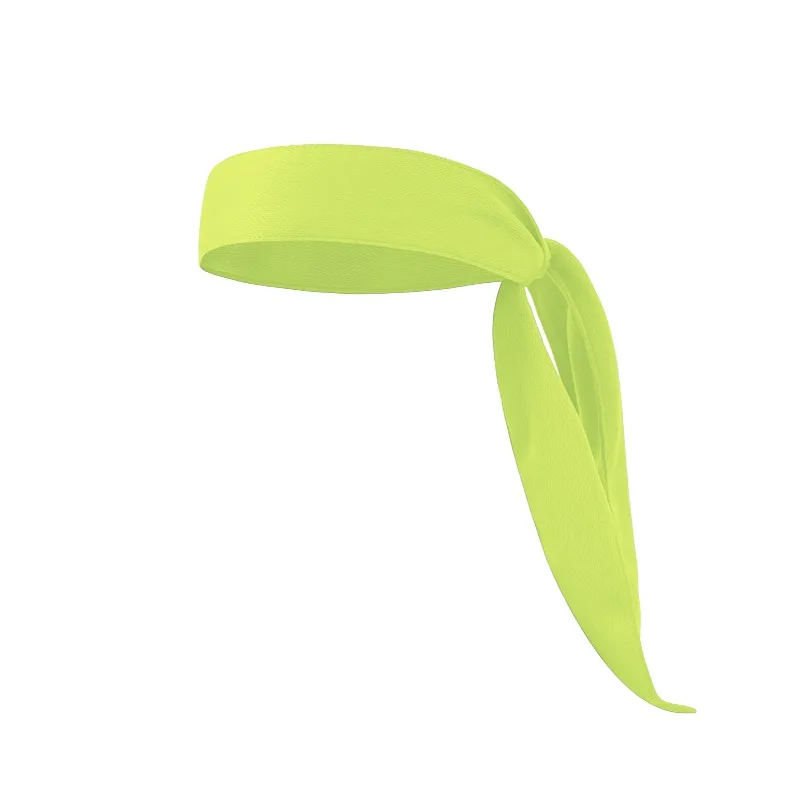 Спортивные Run теннисные туфли Фитнес Пиратская повязка на голову занятий спортом, йогой, волосы тесемка, шарф для бега трусцой спортивные аксессуары Sweatband Для мужчин Для женщин - Цвет: Светло-зеленый